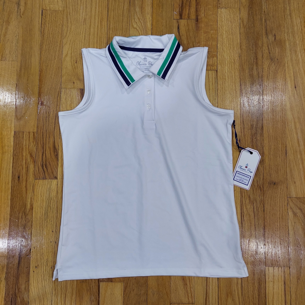 NWT Classic Prep Terra Tennis Spirts Performance Polo (Size: XS, XL)